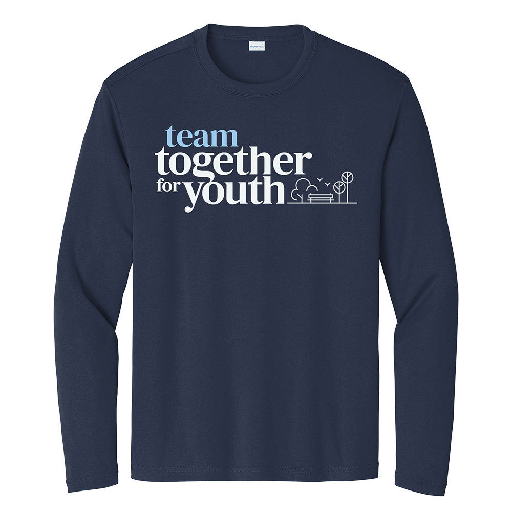 Team Together For Youth Performance Long Sleeve Tee - Image 2