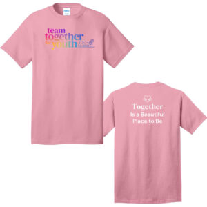 Together For Youth Pride Month Short Sleeve Tee - Pink