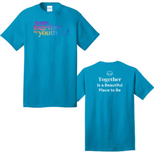 Together For Youth Pride Month Short Sleeve Tee - Sapphire