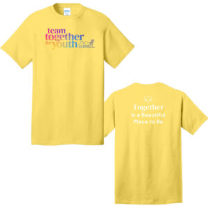 Together For Youth Pride Month Short Sleeve Tee - Yellow